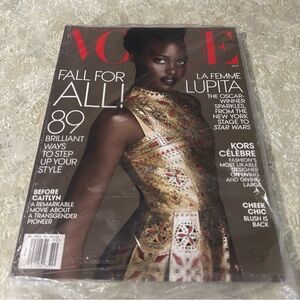 New Sealed! Vogue Magazine October 2015 Lupita Nyong'o, Michael Kors, Fall Issue